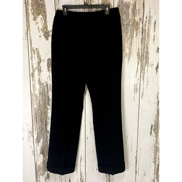 Calvin Klein Black Slacks Size 10 - Picture 1 of 4